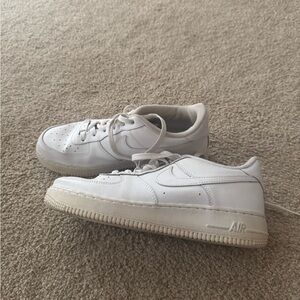 Nike White Low-Top Sneakers